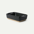 Mora Ceramic Set of 2 Baking Dishes For Casserole, Banana Bread, Brownies, Broiling, Roasting, and Baking. 7x11 in and Loaf Pans - Porcelain Serving Bakeware from Oven to Table. Freezer Safe - Liquorice