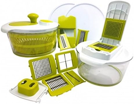 MG-Salad-Spinner-Multi-Slicer-Dicer 10-in-1 Multi-Use Salad Spinning Slicer