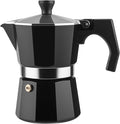 wedrink 3 Cup Stovetop Espresso Maker Aluminium Moka Pot Percolator (150ml)