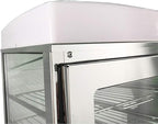 500H Bun steamer, 5 layers Electric food bread steaming display machine, rounded-top design (500H)