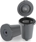 Anbige Replacement Parts 2pcs Grey Reusable Filter Cup, Compatible with Cuisinart Single Serve Coffee Makers