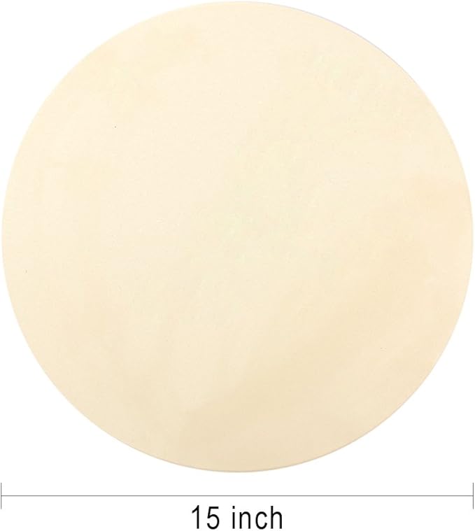 Dracarys 15" Round Pizza Stone Baking Stones for Grill and Oven,Big green Egg Accessories,Heavy Duty Ceramic Pizza Grilling Pan,Thermal Shock Resistance Perfect for Baking Crisp Crust Pizza