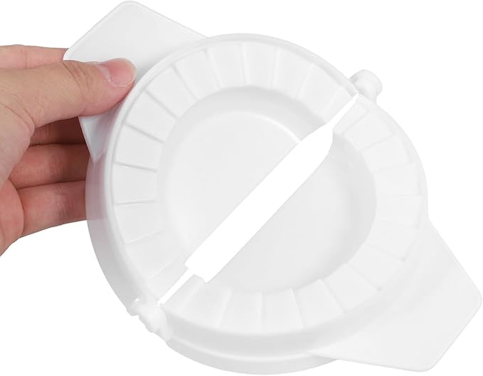 BESPORTBLE 5pcs Plastic Dumpling Mold Set, Ravioli Maker Press, Empanada Dough Wrapper Tool for Chinese Dumplings and Pastry, Kitchen Gadget for Home Cooking