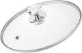 Glass Lids, Replacement Tempered Clear Glass Lids with Steam Vent，Covers For pots, pans and skillets，Available in Small and Large lid 8, 9.5, 10.25, 11, 12, and 12.5 Inch