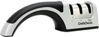 Chef'sChoice Manual Knife Sharpeners for 15- and 20-Degree Straight-Edge and Serrated Knives with Diamond Abrasives Precise Angle Control & Compact Footprint, 2-Stage, Gray