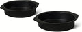 Amazon Basics Nonstick Round Cake Pan, Dishwasher and Oven-Safe, 9 in., Set of 2