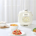 CHACEEF Electric Pressure Cooker, Small Multi-Function Kitchen Appliance for Home Cooking