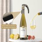 Champagne Bottle Opener, Bar Jar Cork Puller, Zinc Alloy Sparkling Wine Cork Puller with Ergonomic Handle, Durable Bottle Opening Tool for Wine Lovers(SIZE:Opener)