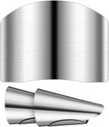 SEWACC 3pcs Finger Guards for Cutting Food Stainless Steel Finger Protectors for Kitchen Cutting Tools Vegetable Cutting