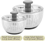 quick press salad spinner and vegetable washer tool for lettuce spinner 3.8L Small capacity Fruit Washing Bowl with fruit washing bowl with strainer dehydrator kitchen appliances