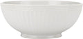 Lenox White French Perle Groove Medium Serve Bowl, 3.20 LB