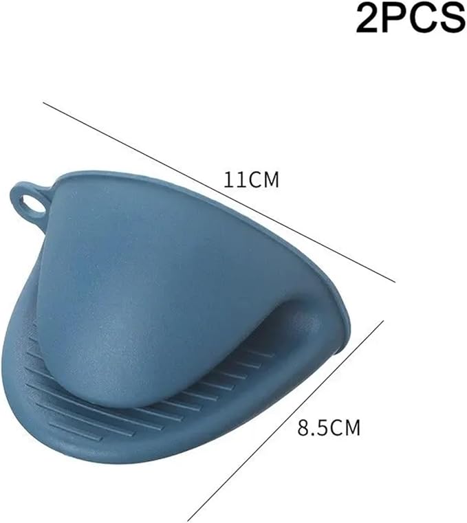 3 in 1 Anti-Scald Kitchen Tool Set, Non-Slip Bowl Gripper Plate Lifter Resistant Mitt for Cooking Steaming Serving, Kitchen Gadget(Glove)