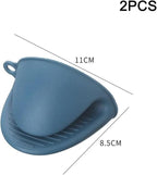 3 in 1 Anti-Scald Kitchen Tool Set, Non-Slip Bowl Gripper Plate Lifter Resistant Mitt for Cooking Steaming Serving, Kitchen Gadget(Glove)