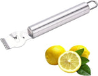 Lxnoap Lemon Zester Grater,Stainless Steel Orange Citru Kitchen Peeler Tool with Channel Knife