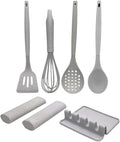 G&S Design Silicone Cooking Utensil Set, 7-Piece Set