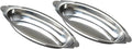 Soro Essentials- 15 oz. Stainless Steel Oval Au Gratin Dish Set of 2- Serving Dish for Individual Serving Casseroles Lasagna & Cobblers Table Serving Dishes Casserole Dishes Individual Gratin Dishes