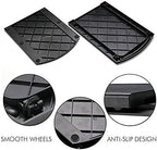 HauSun Handy Sliding Tray Sliding Tray Mat for Coffee Maker,Kitchen Appliance Moving Caddy,Countertop Stoage for Air Fryer, Blender, Stand Mixer,Food Processors,1 Set