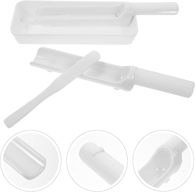 SHINEOFI Shrimp Ball Maker Set with Meatball Molds and Scoop, Large White Hot Pot Kitchen Tool for DIY Shrimp and Meat Ball Making, Reusable Cooking Gadget for Home and Restaurant Use
