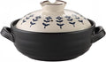Ceramic Casserole, Japanese Clay Pot Donabe Stone Rice Pot With Lid, Earthen Pot Stockpot Ceramic Casserole Cooker Healthy Cookware Stove Pot Soup Hot Pot(Color:C)