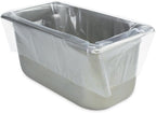 PanSaver Hotel Clear Pan Liners for Easy Clean Up - Disposable Buffet Pan Liners, Ovenable up to 400F (Third and Quarter Pan Medium and Deep Pan Liner - 19 x 14 in)