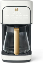 Beautiful 12-Cup Programmable Drip Coffee Maker by Drew Barrymore (White)