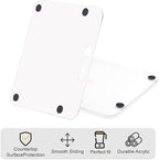 Appliance Slider Compatible with Ninja Espresso Machine, Transparent Acrylic Sliding Tray for Ninja ES601 ES701