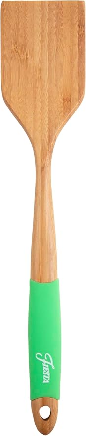 Cambridge 6384X9FSTAN94 Fiesta Bamboo 5-Piece Silicone Utensil Set