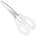 Kitchen Shears, Multi-function Heavy Duty Dishwasher Safe Poultry Shears, Food Grade Stainless Steel Sharp Utility Scissors for Food, White