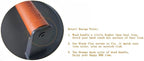 Firsgrill Burger Press 7.08" Round & 8.3”X4.3”Rectangle Heavy-Duty Cast Iron Smash Meat Steak With Wood Handle for Blackstone Camp chef Pitboss Weber Treager Griddle Grills (Round & Rectangle)