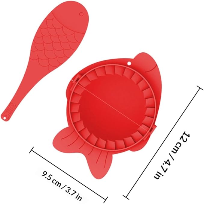 IMIKEYA Dumpling Maker Molds Set 4pcs Plastic Dumplings Skin Press Tools Kitchen Gadget for DIY Cooking