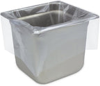 PanSaver Hotel Clear Pan Liners for Easy Clean Up - Disposable Buffet Pan Liners, Ovenable up to 400F (Sixth Pan Liner - 13 x 14 in)