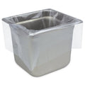 PanSaver Low Temperature Liners for Easy Clean Up - Disposable Buffet Pan Liners, Ovenable up to 220F - Clear (Sixth Pan | 13 x 14 in)
