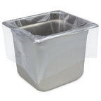 PanSaver Low Temperature Liners for Easy Clean Up - Disposable Buffet Pan Liners, Ovenable up to 220F - Clear (Sixth Pan | 13 x 14 in)