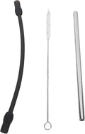 Coffee Machine Replacement Tube, Coffee Machine Replacement Tube Stainless Steel Silicon Milk Hose Coffee Maker Accessories Pipe Coffee Machine Water Hose Cleaning Brush Coffee