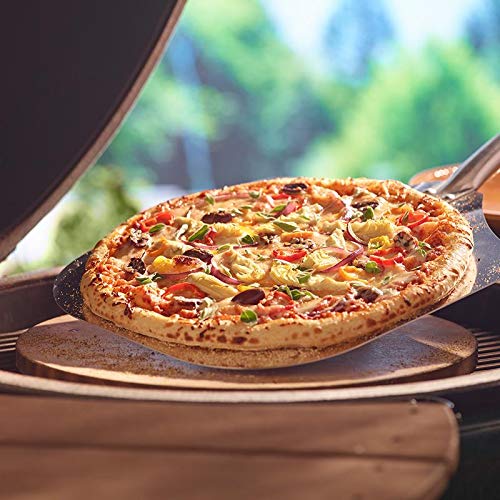 Pizza Stone For Grill And Oven 14" Pizza Stone - Perfect fit for the Large Big Green Egg and Kamado Joe Grills and Smokers