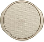 Glad Nonstick Large Pizza Pan for Oven | Round Baking Tray Textured Cooking Sheet Crisper Premium Bakeware Series for Home Kitchen (Pack of 6)