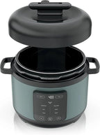 HyperHeat Pressure Cooker - 6.5 Quart Multi-Cooker with 1200W Power, SimpliServe Pot for Family Meals, Programmable Electric Pressure Cooker for Fast and Healthy Cooking