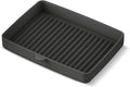 Teranuvo Silicone Oven Tray compatible with BALMUDA The Toaster Oven - safe to use, non toxic, durable, dishwasher safe, heat resistant, silicone liners for air flow and drain oil, non stick (Grey)