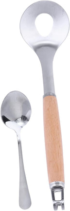 Cabilock 1Set Meatball Maker Spoon Non Stick Kitchen Gadget with Long Handle for Easy Meatball Formation Cooking Tool for Home Chefs