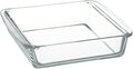 iwaki BC221 Heat Resistant Glass Cake Pan Au Gratin Dish, Square Shape, 7.1 x 7.1 inches (18 x 18 cm)