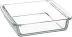 iwaki BC221 Heat Resistant Glass Cake Pan Au Gratin Dish, Square Shape, 7.1 x 7.1 inches (18 x 18 cm)