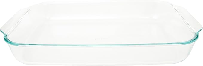 Pyrex 234 4qt Basics Glass 3.79L Baking Dish - Made in the USA