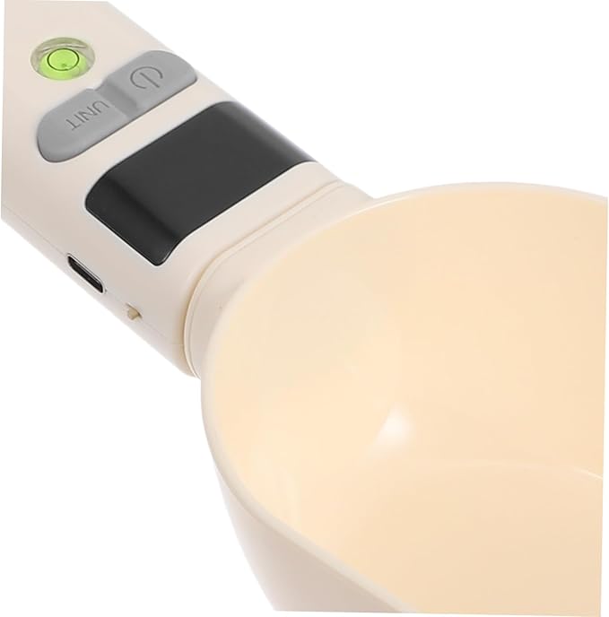 Cabilock Electronic Spoon Scale Digital Measuring Tool for Pet Food Precise Dog Food Portion Control