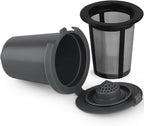 Replacement Parts 2pcs SS-RFC HomeBarista Reusable Filters Cup, Compatible with Cuisinart Single Serve Coffee Makers