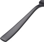 Mikasa Delano Black Satin 20-Piece Stainless Steel Flatware Set, Service for 4