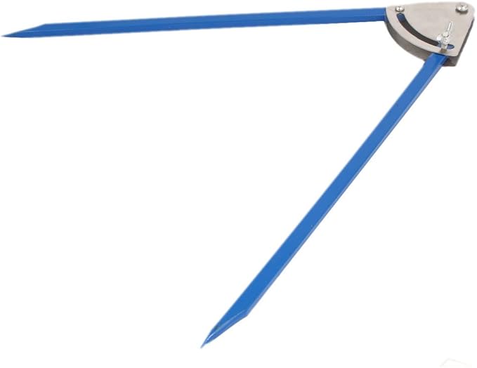 Aexit Metalworking 14" Kitchen Utensils & Gadgets Marking Alloy Divider Caliper Tool & Gadget Sets Tool Blue