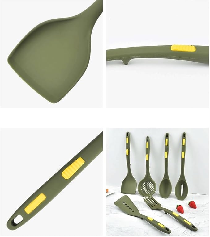 DUYHBAWRS-779 Kitchen Utensils Set Non-stick Kitchenware Cooking Spoon Soup Ladle Spatula Shovel Tools Gadget Accessories