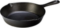 Lodge Seasoned Cast Iron Skillet - PFAS-Free, Non-Toxic Cookware - Use with an Oven, Stove, Grill, or Campfire - Naturally Non-Stick & Oven Safe - 8 Inches