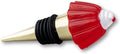 ban.do Cute Wine Stopper, Novelty Bottle Cork for Wine or Champagne, Metal Wine Plug, Bar Tool and Home Decor (Jelly Dessert)