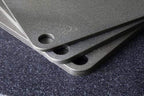 NerdChef Steel Stone - High Performance Pizza Baking | Made in USA (14.5" x 16" x 1/4") - (.25" Thick - Standard)